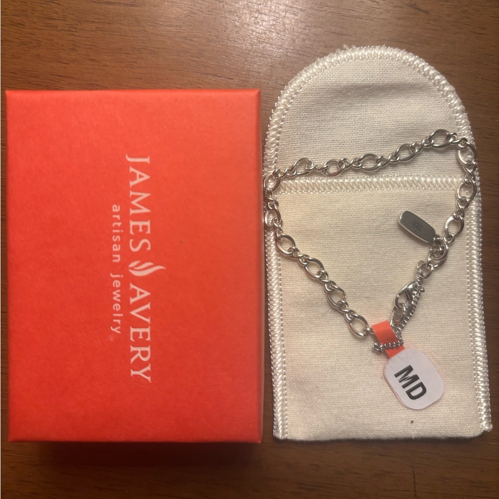 James Avery Silver Chain Bracelet - medium